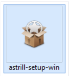 astrill-setup-win installer icon